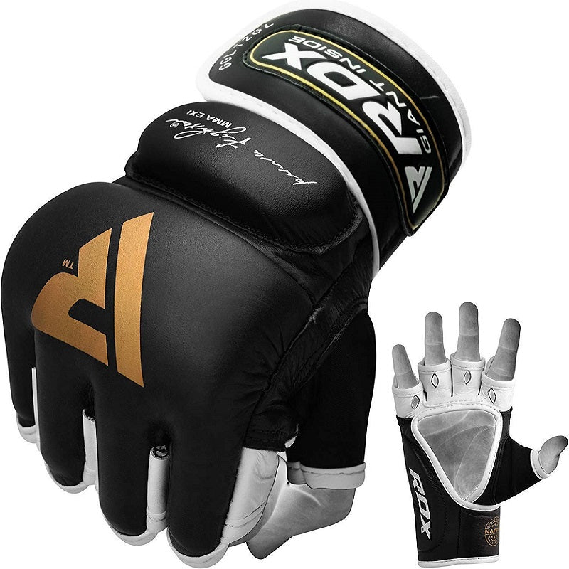 RDX T2 Leather MMA Gloves