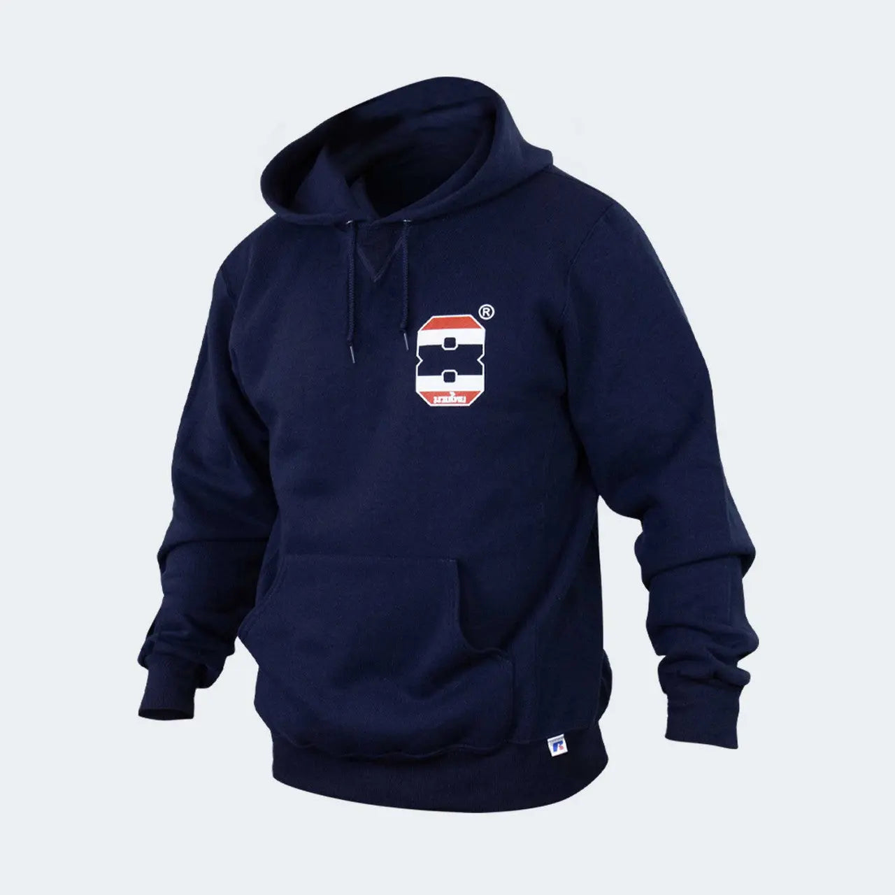 8 THAI BOXING X RUSSEL HOODED SWEATSHIRT - Prime Combats