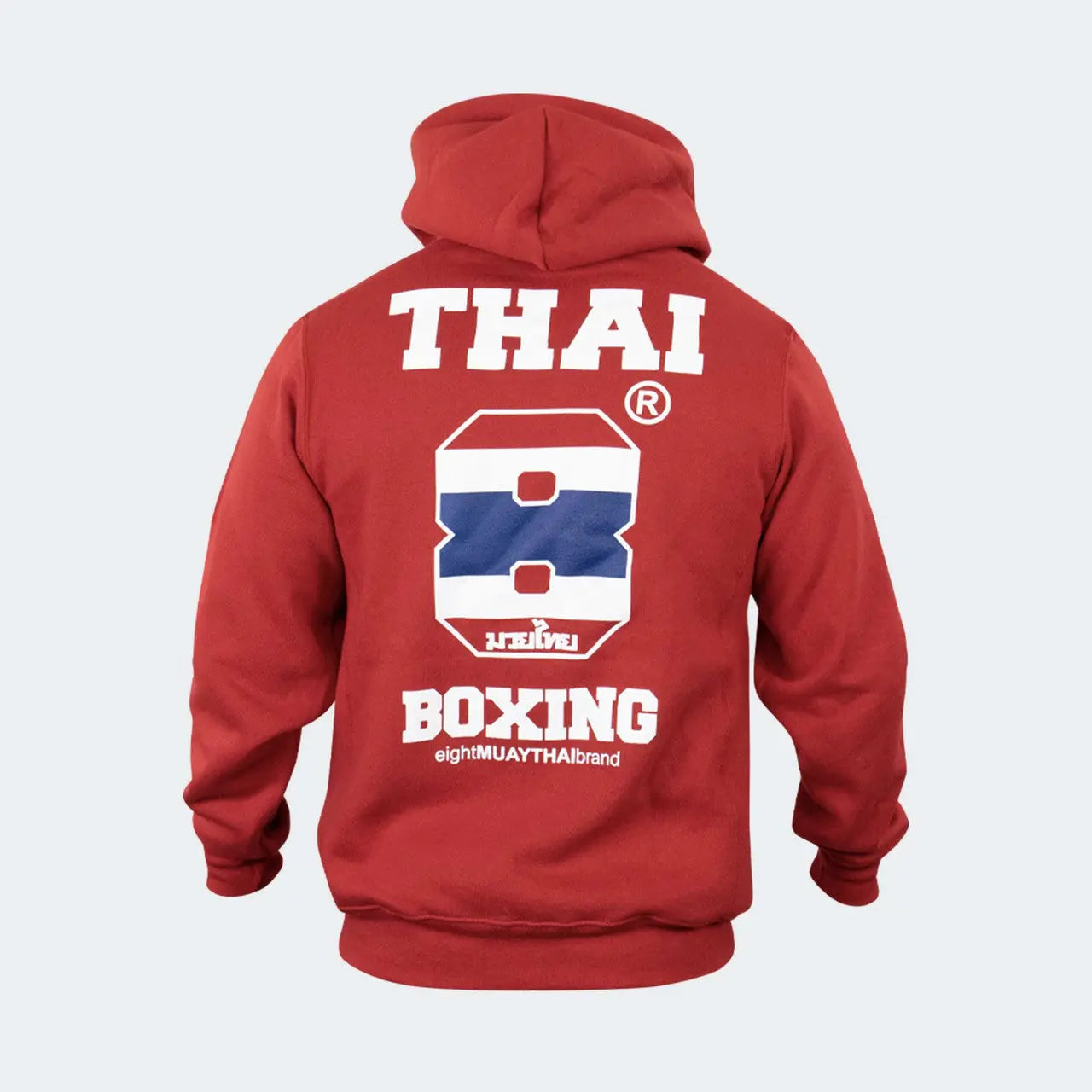 8 THAI BOXING X RUSSEL HOODED SWEATSHIRT - Prime Combats