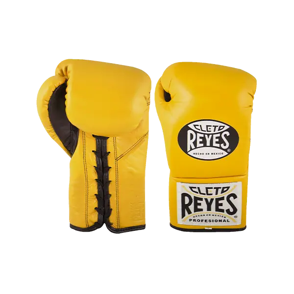 CLETO REYES PROFESSIONAL BOXING GLOVES - Prime combats CLETO REYES 10oz-Yellow 