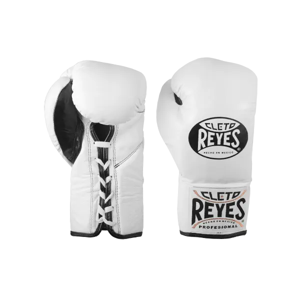 CLETO REYES PROFESSIONAL BOXING GLOVES - Prime combats CLETO REYES 10oz-White 