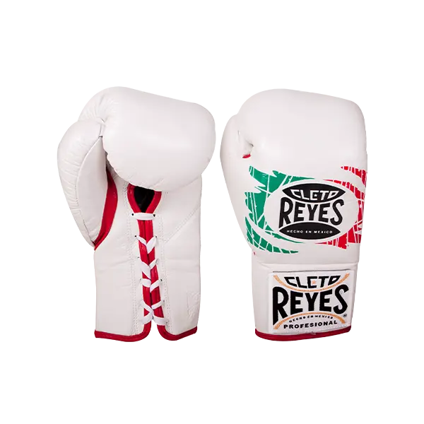 CLETO REYES PROFESSIONAL BOXING GLOVES - Prime combats CLETO REYES 10oz-Mexico-flag 