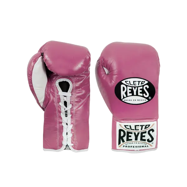 CLETO REYES PROFESSIONAL BOXING GLOVES - Prime combats CLETO REYES 10oz-Pink 