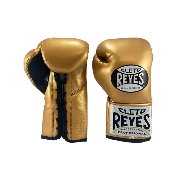 CLETO REYES PROFESSIONAL BOXING GLOVES - Prime combats CLETO REYES 10oz-Gold 