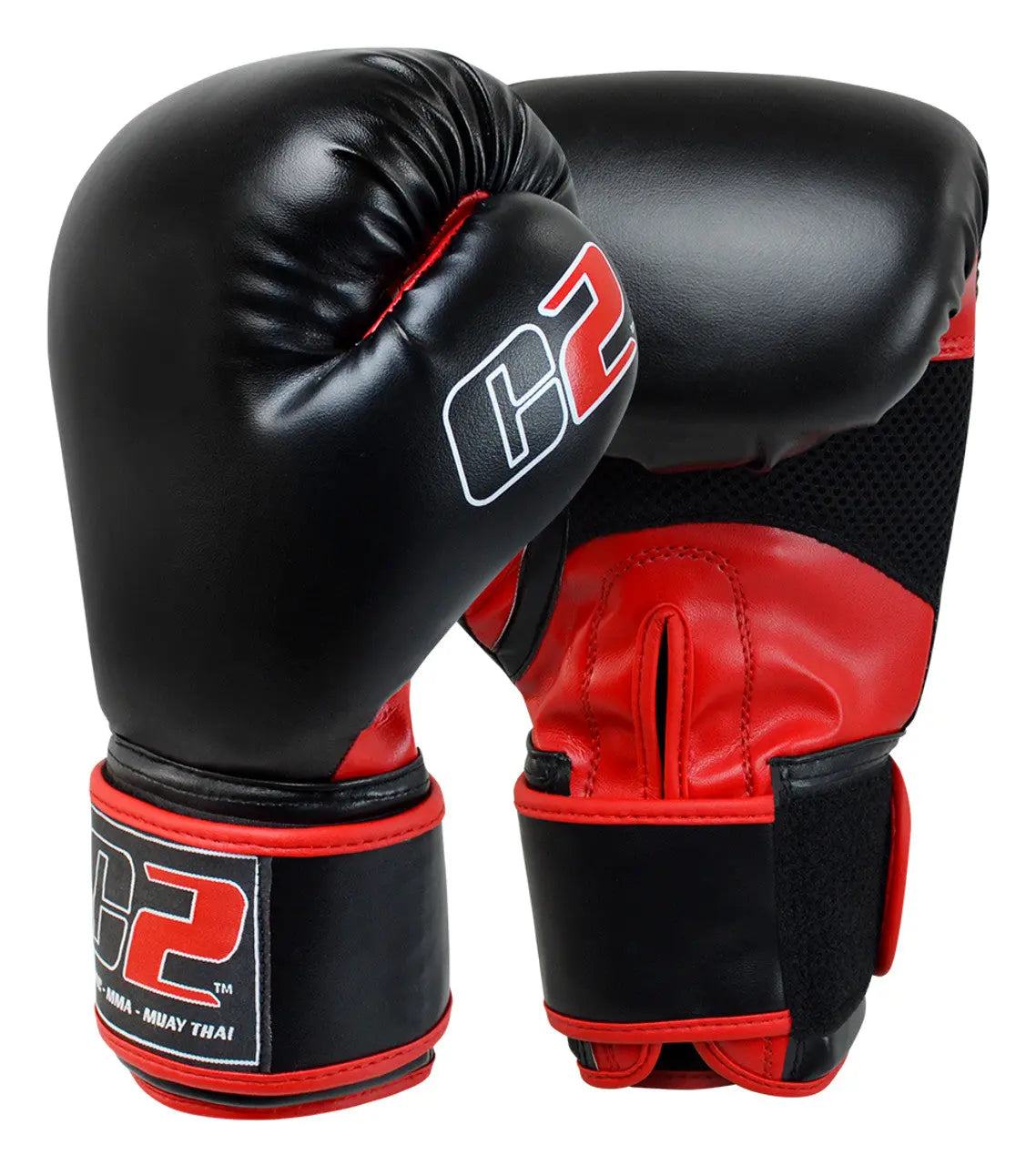 C2 Boxing Gloves w/ XtraFresh | Red - Prime combats C2  Training Gloves