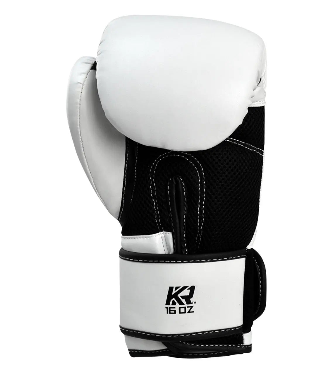 KRBON Boxing Gloves White|Black - Prime combats KRBON  Training Gloves