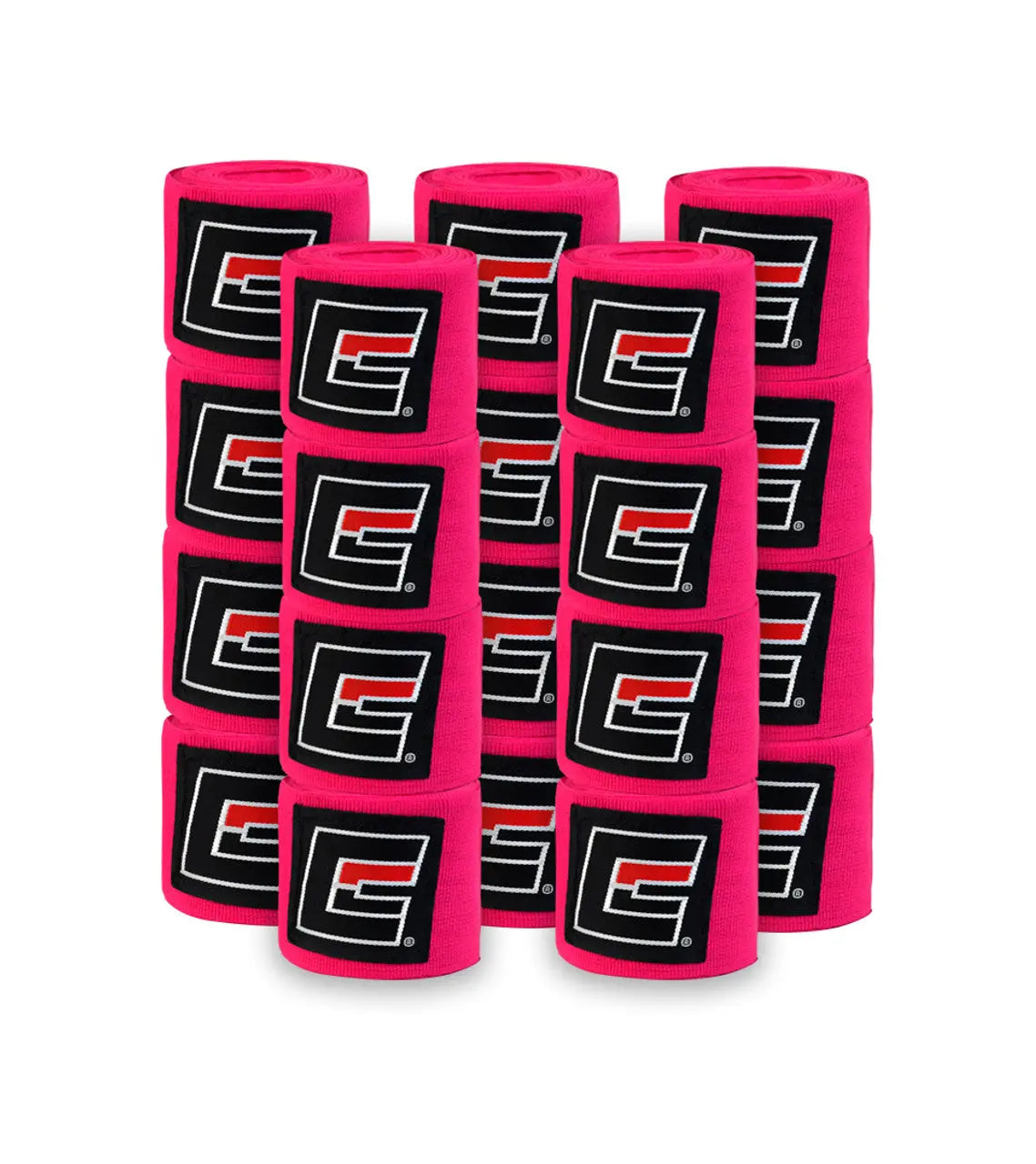 10-Pack Pro Hand Wraps - Prime combats COMBAT CORNER Pink Hand Wraps