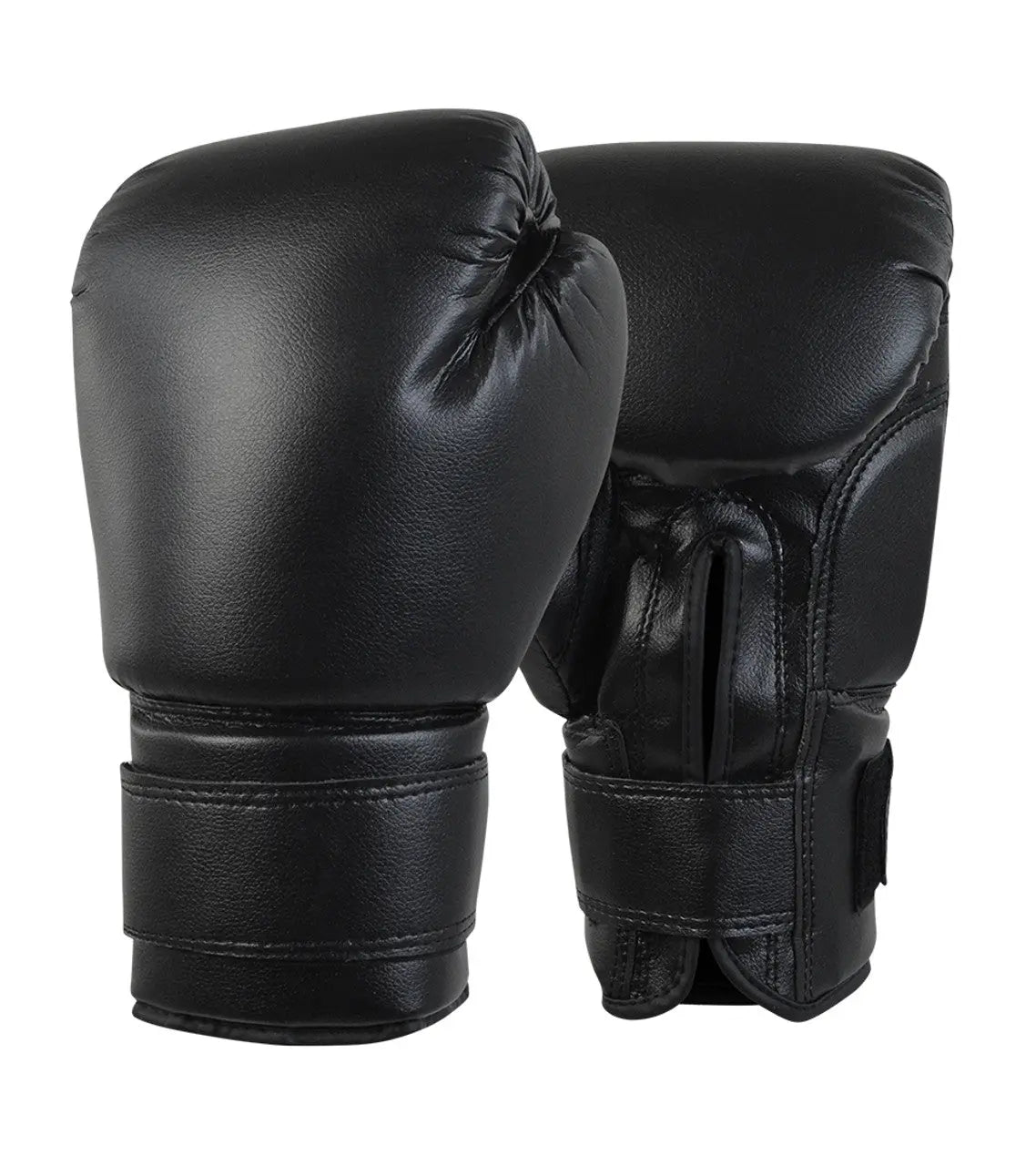 Recruit No Logo Boxing Gloves | Black - Prime combats COMBAT CORNER  Training Gloves