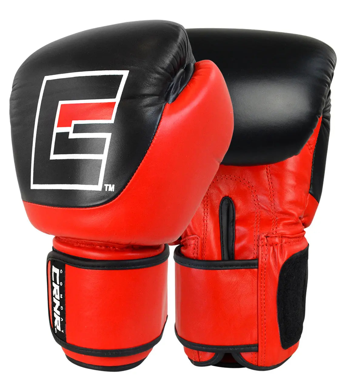 Competition Velcro Boxing Gloves | Red - Prime combats COMBAT CORNER  Competition Gloves