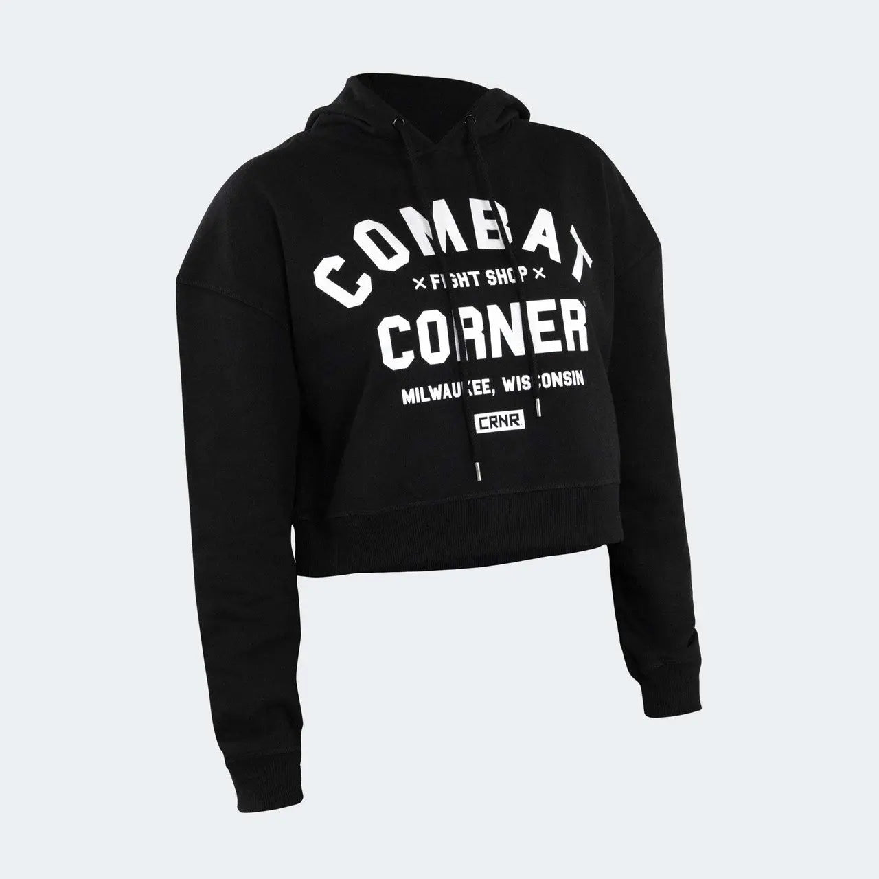 WOMENS FIGHT CROP HOODIE - Prime Combats