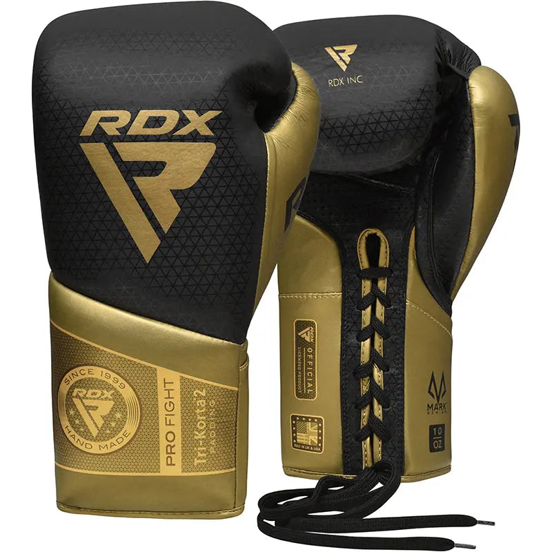 RDX K2 Mark Pro Fight Boxing Gloves - Prime combats RDX Sports Golden-10oz 