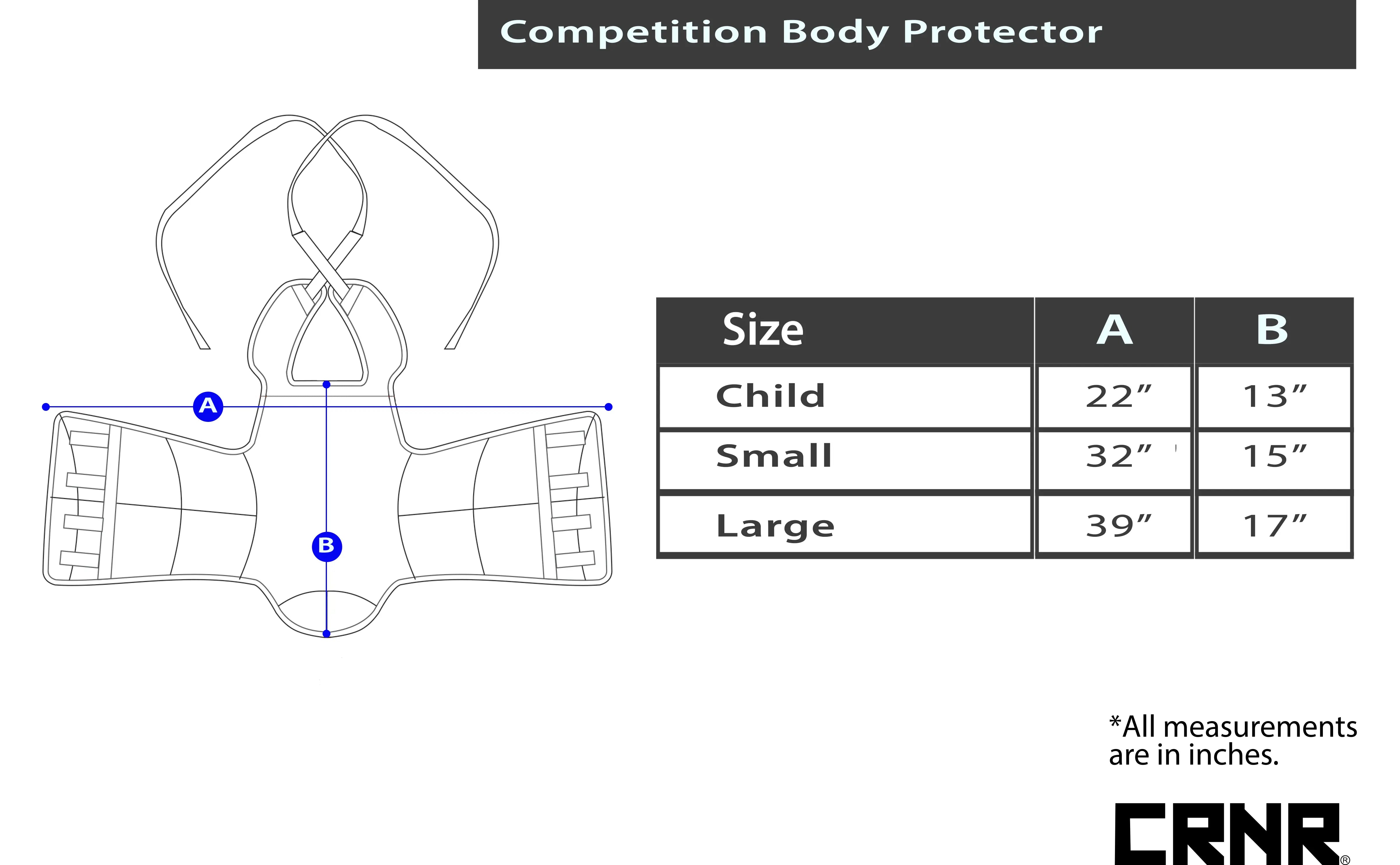 Competition Body Protector | Black - Prime combats COMBAT CORNER  Body Pads