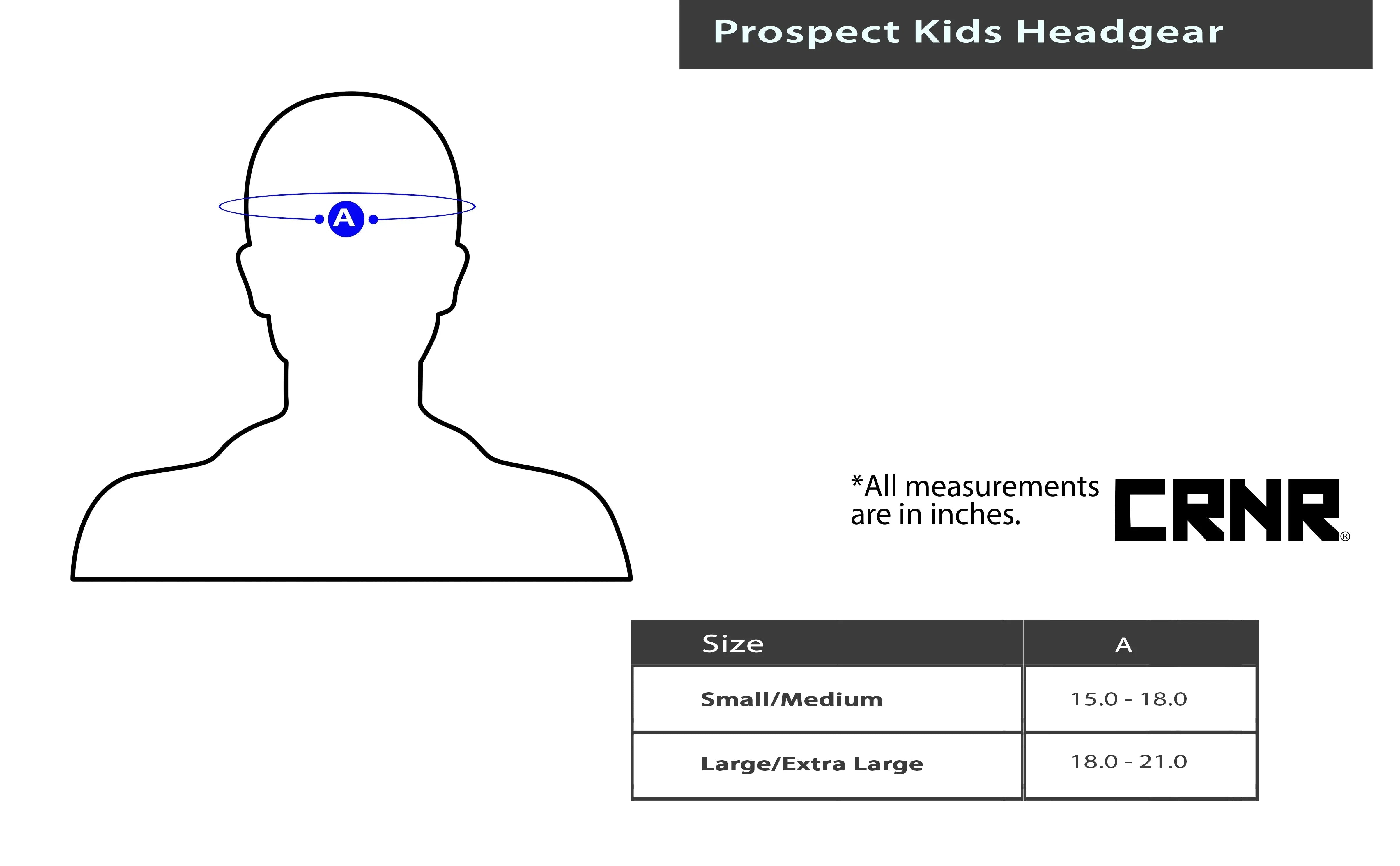 Prospect Kids HeadGear - Prime combats COMBAT CORNER  Head Gears