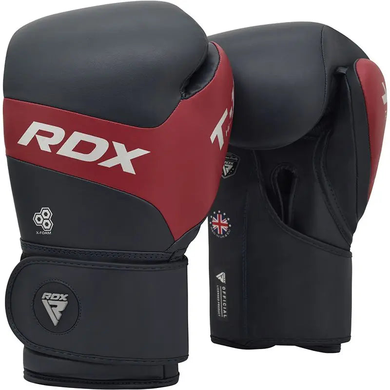 RDX T13 Boxing Gloves - Prime combats RDX Sports Red-16oz 