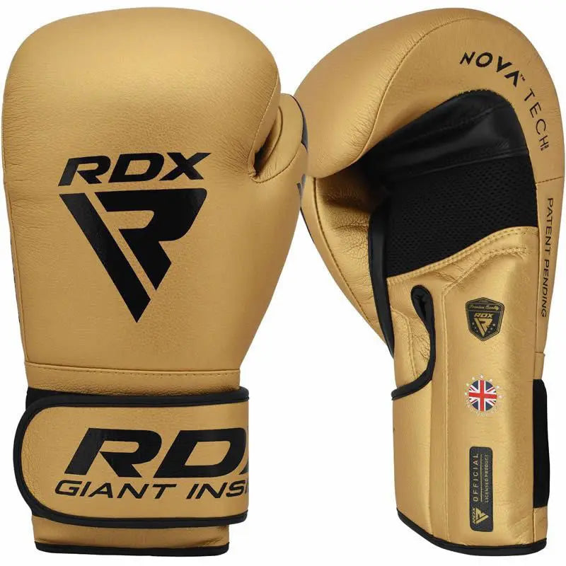 RDX S8 Nova Tech Wrinkle Free Boxing Gloves - Prime combats RDX Sports 16oz 