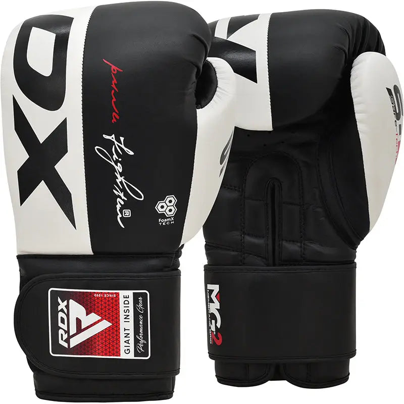 RDX S4 Leather Sparring Boxing Gloves - Prime combats RDX Sports 16oz 