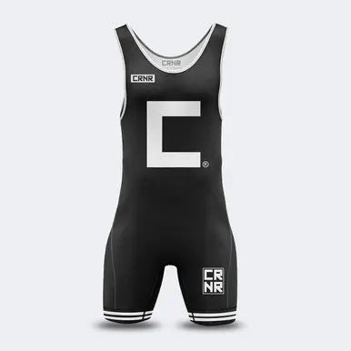 Traditional Collegiate style C Singlet by CRNR. - Prime combats Combat Corner  Wrestling Singlet